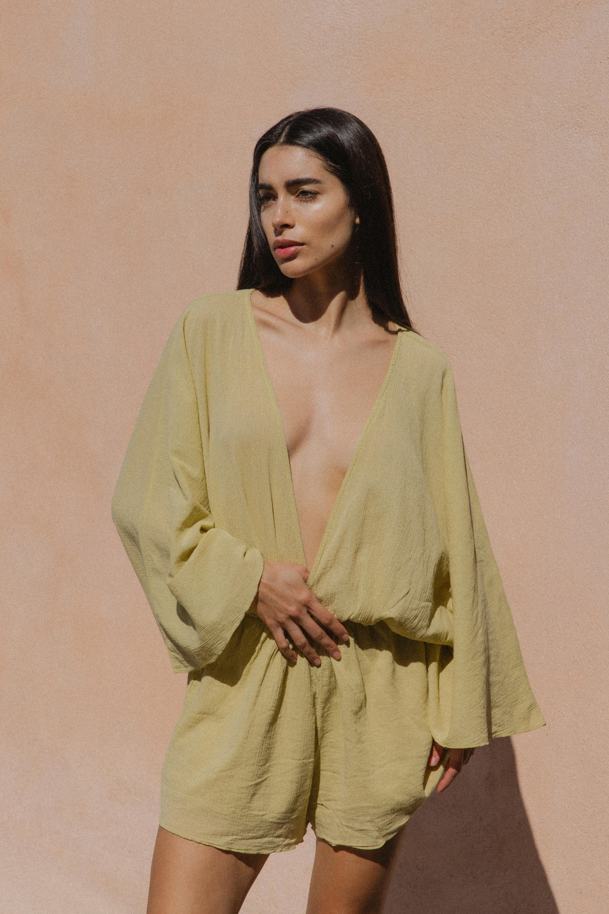 Dionysus Playsuit in Green