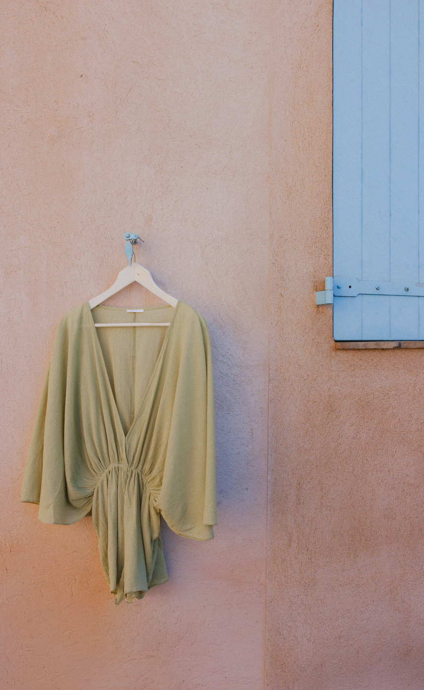 Dionysus Playsuit in Green