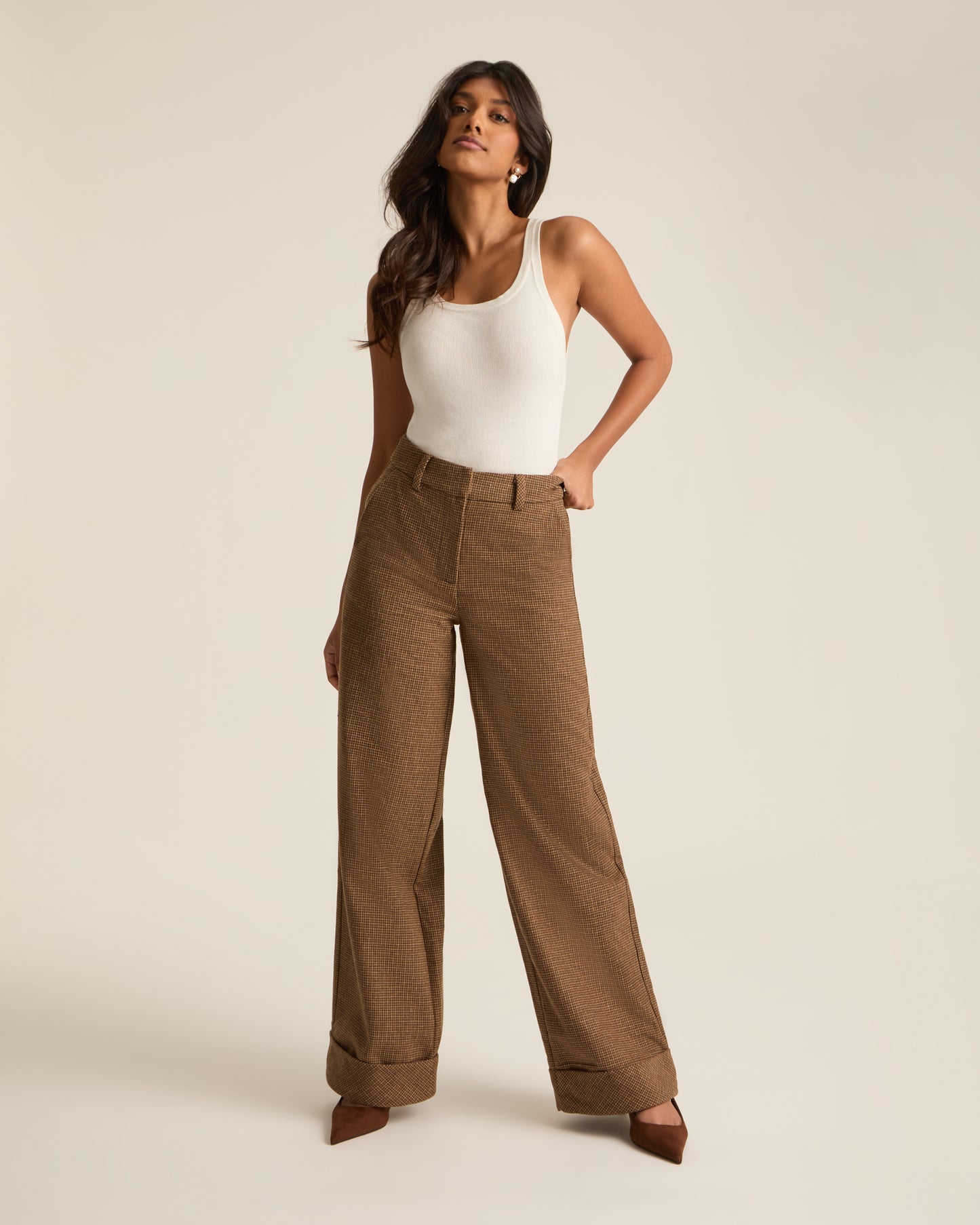 Braemar Trouser in Check