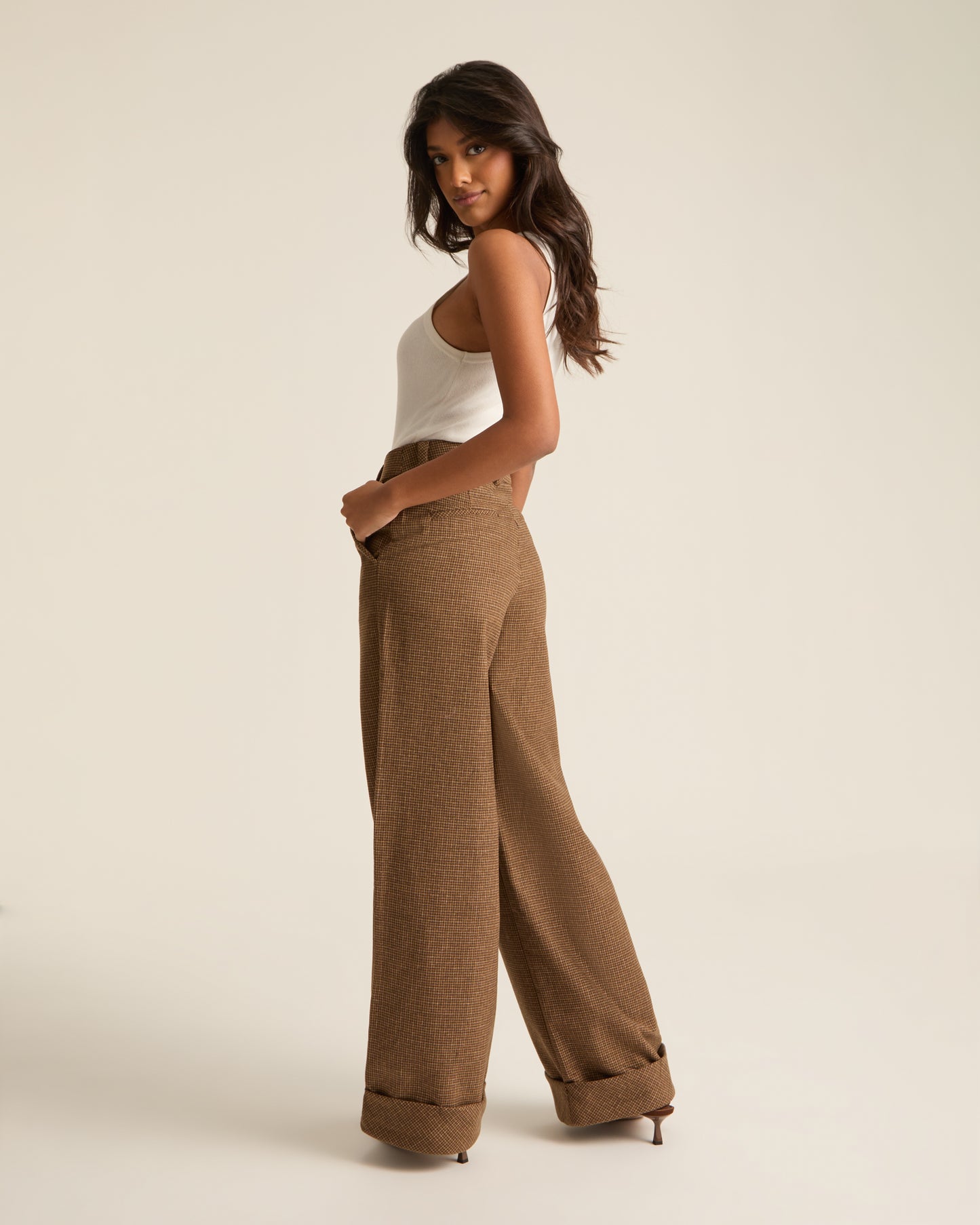 Braemar Trouser in Check