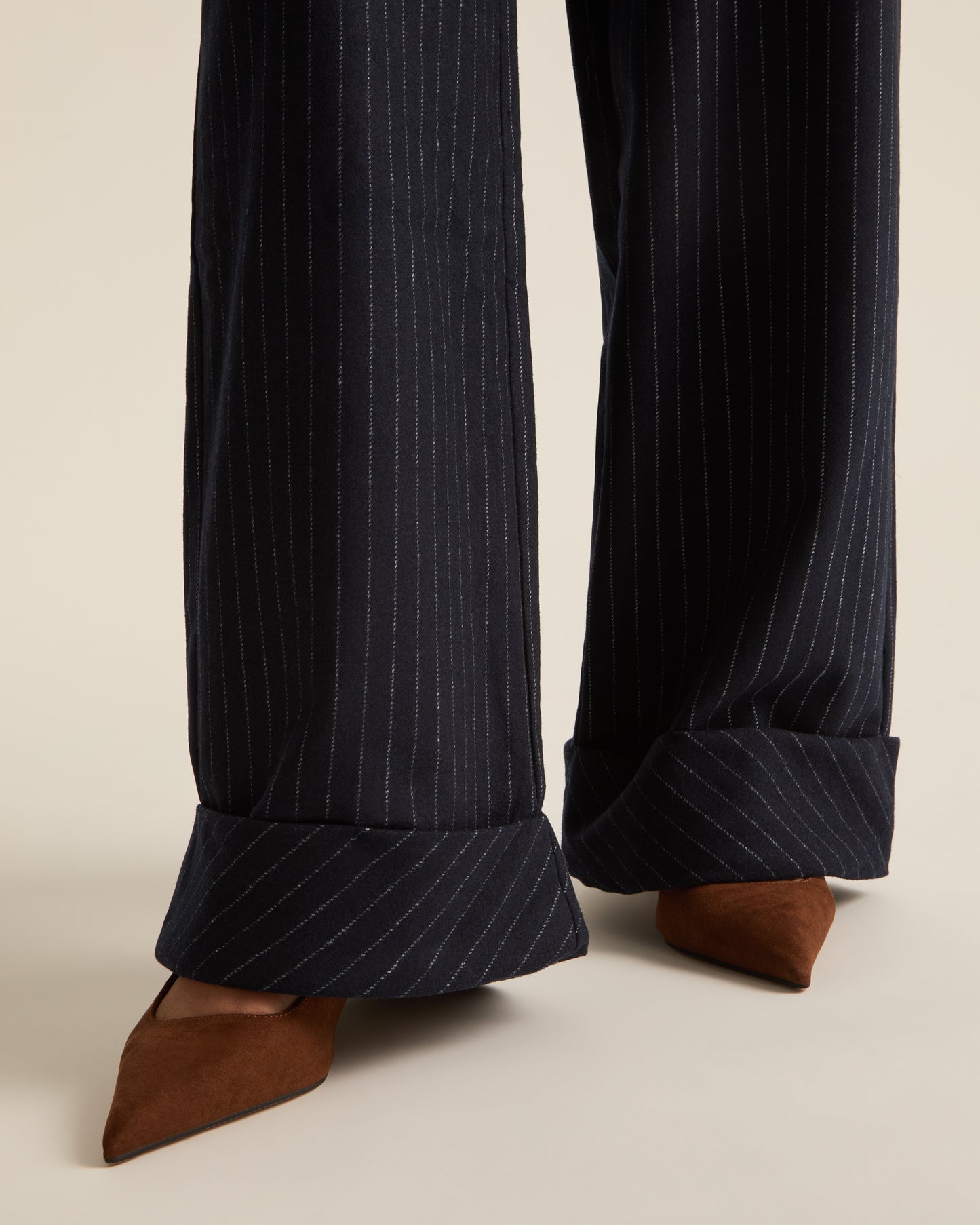 Braemar Trouser in Pinstripe
