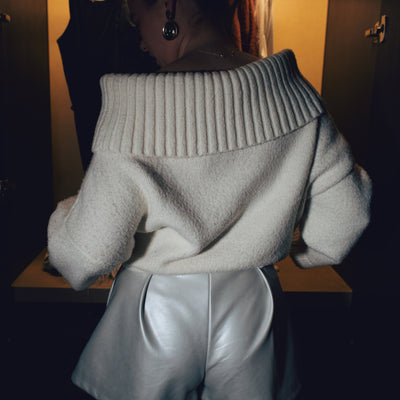 Limited Edition Sloane Shorts in Silver