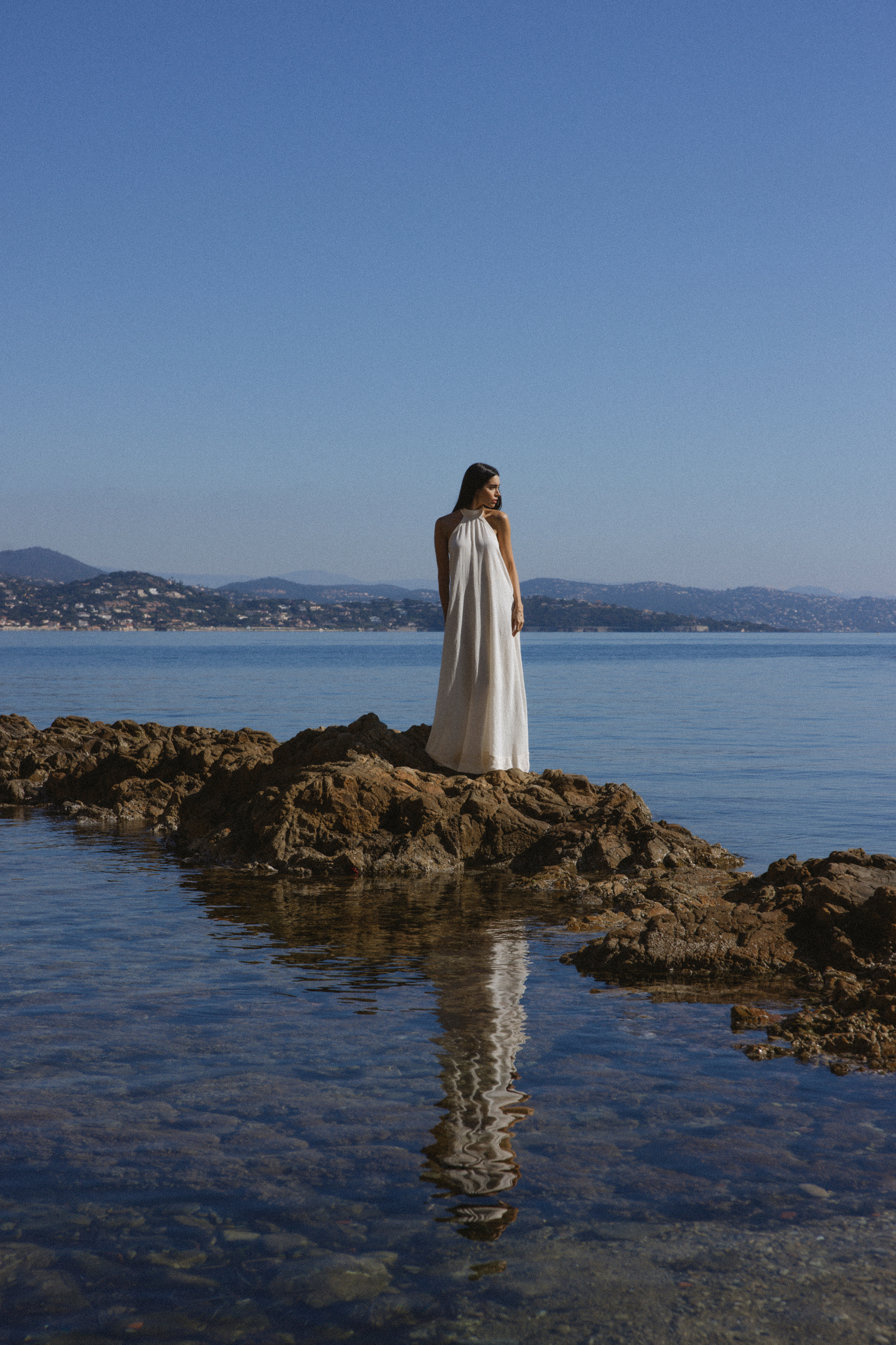 Delphine Maxi Dress in White