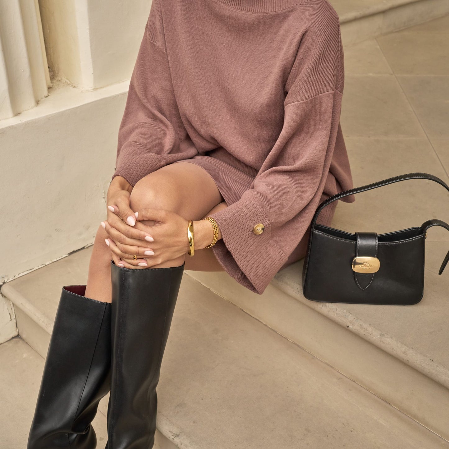 Sydney Cape Sleeve Jumper